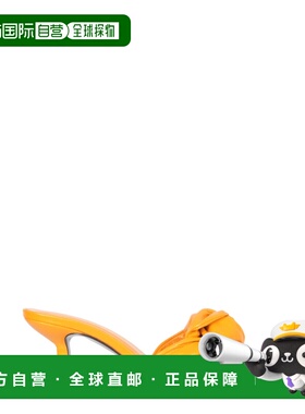 1h可退 香港直邮BY FAR 女士 羊毛凉鞋 22CRLAGGSNF orange橙色