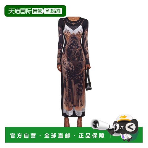 1h可退 香港直邮MARINE SERRE 女士连衣裙 WDR300BCJER0085TA10 A