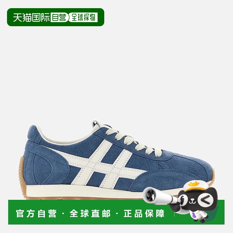 自营欧洲直邮Hogan 86er天蓝色运动鞋德训鞋板鞋女款