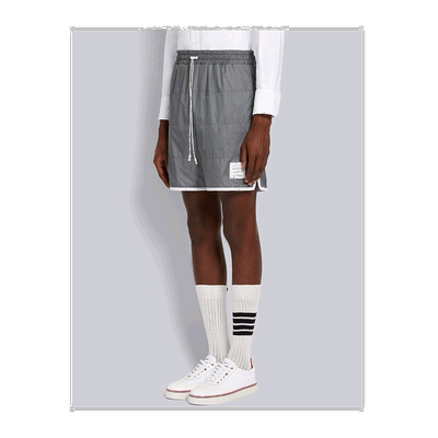 香港直邮Thom Browne 绗缝运动休闲裤短裤 MJQ136A06859