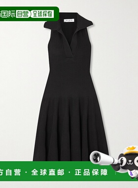 1h可退 香港直邮Alaia 女士 无袖Polo连衣裙 AA9R24776M888