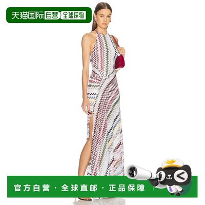 1h可退 香港直邮MISSONI 米索尼 女士 长款连衣裙 DS26SG1Q吊带
