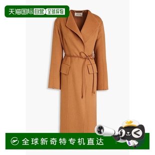 1177JDANC 1h可退 香港直邮ZIMMERMANN 女士 磨毛羊毛毡大衣