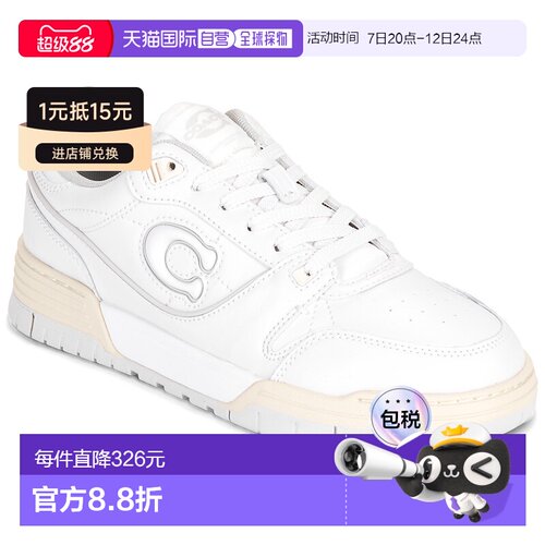 欧洲直邮Coach女鞋低帮板鞋COACH SOHO SNEAKER