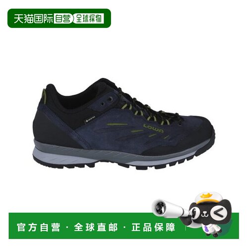 自营欧洲直邮LOWA DELAGO GTX LOW男士海军蓝防水科技面料登山鞋