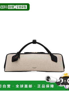 香港直邮Alaia 拉链手提包 AA1S06026CA582黑色包