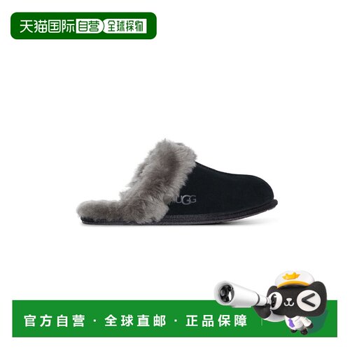 1h可退 香港直邮UGG 女士拖鞋 1106872BCGRBLACKGREY AW2025 黑色
