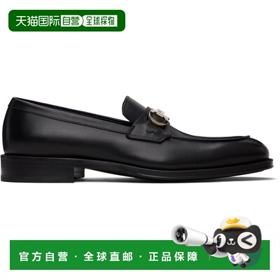 1h可退 香港直邮Salvatore Ferragamo 菲拉格慕 男士 黑色 Gancin