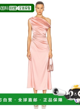 1h可退 香港直邮Staud 女士 Phare 连衣裙 R25S2316SN pink粉色