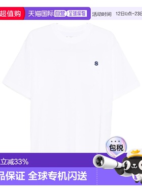 1h可退 香港直邮Sacai 短袖T恤 SCM336
