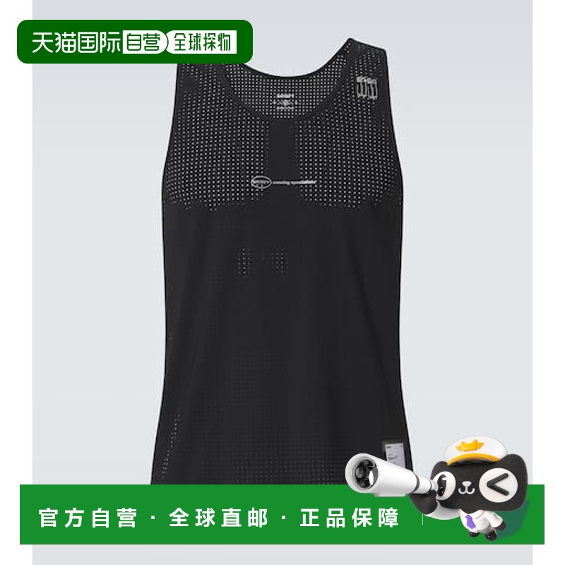1h可退 香港直邮Satisfy 男士 Space-o 背心上衣 black黑色 舒适