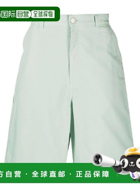 香港直邮Ami Paris 徽标直筒短裤 HSO401220.阔腿裤直筒裤