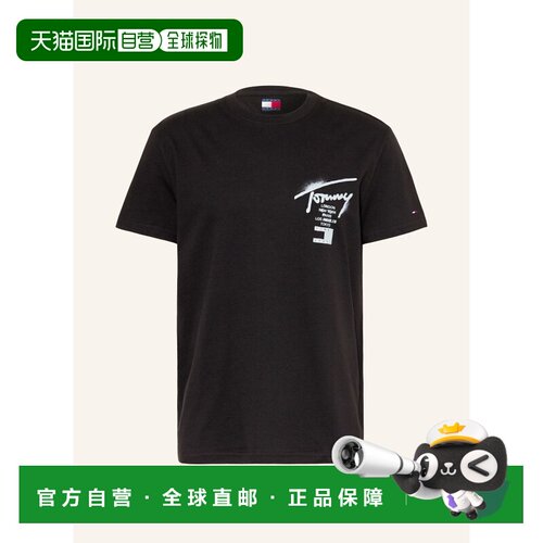 1h可退 香港直邮tommy jeans 男士 上装T恤