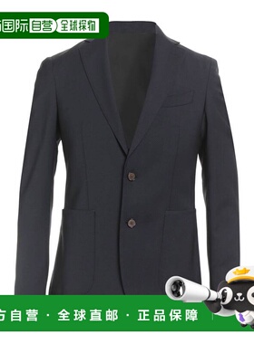 1h可退 香港直邮Michael Kors 迈克高仕 男士 西装外套 blue蓝色