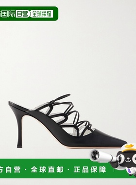 1h可退 香港直邮MANOLO BLAHNIK 莫罗 伯拉尼克 女士 Netas 90 皮