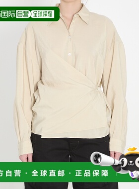 1h可退 香港直邮Lemaire 女士 直筒领扭曲衬衫 SH1141LF1308