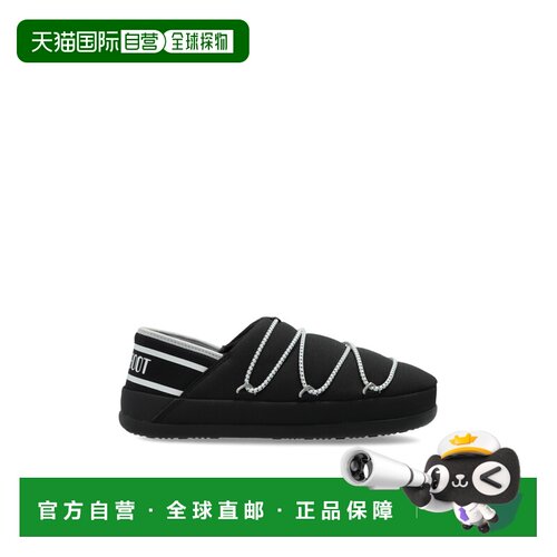 1h可退 香港直邮MOON BOOT 女士拖鞋 80D2410030FN001 SS2026 黑