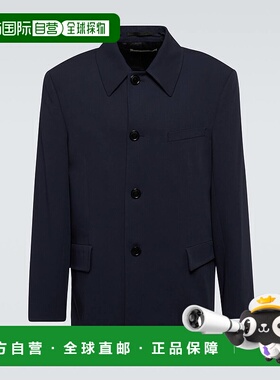 香港直邮Our Legacy 男士 Carp 羊毛西装外套 blue蓝色 舒适时尚