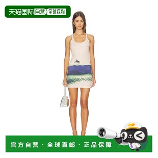 女士 蓝色情人 印花针织连衣裙连衣裙 香港直邮Blumarine 1h可退