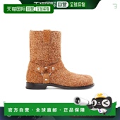 香港直邮LOEWE L815285X93骑士靴 磨砂Campo靴子踝靴 罗意威 女士