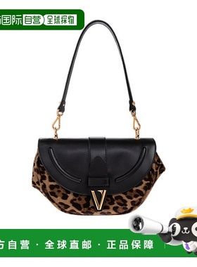 香港直邮Versace 豹纹图案单肩包斜挎包 10200881A16219范思哲
