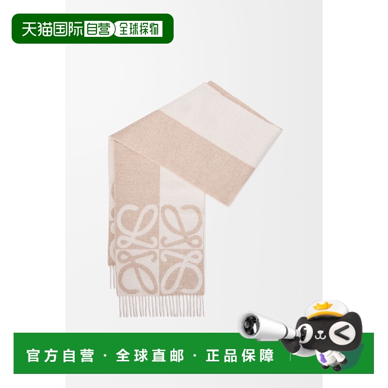 欧洲直邮LOEWE 罗意威 25秋冬 FSA4SS1W12-2692 男士 围巾