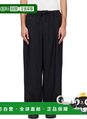 1h可退 香港直邮Y-3 男士 黑色 Sport Uniform Pinstripe 长裤 KF