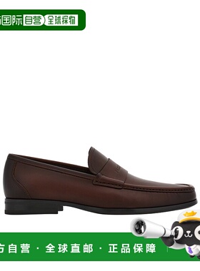 香港直邮Salvatore Ferragamo 徽标一脚蹬乐福鞋 022319