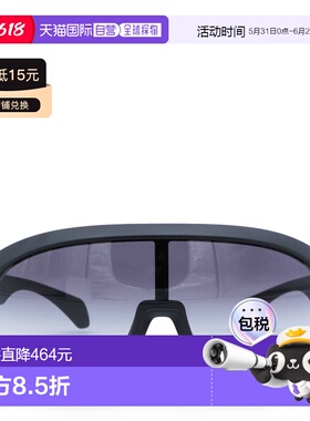 1h可退 香港直邮Moncler 盟可睐 女士 黑色对比色椭圆形太阳眼镜