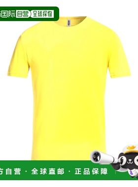 香港直邮Moschino 莫斯奇诺 男士 汗衫 yellow黄色 舒适时尚