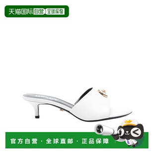 香港直邮Versace 1018241DVT2P 圆头高跟凉鞋