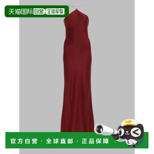 香港直邮Staud 女士 连衣裙 R26P2222SAPNT red红色 舒适时尚