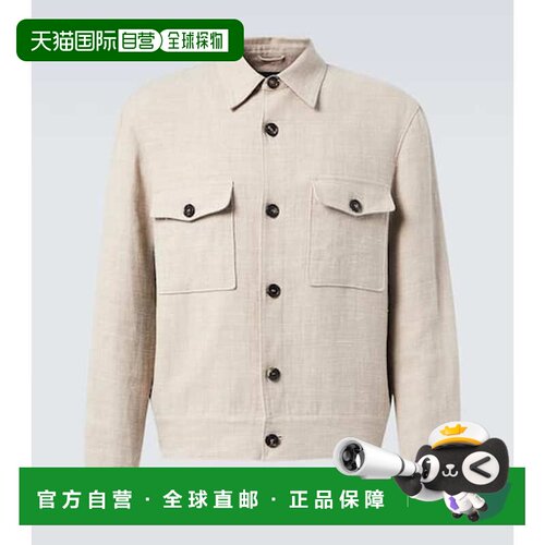 香港直邮LoroPiana诺悠翩雅Clem男士夹克外套 【付后1h可退】