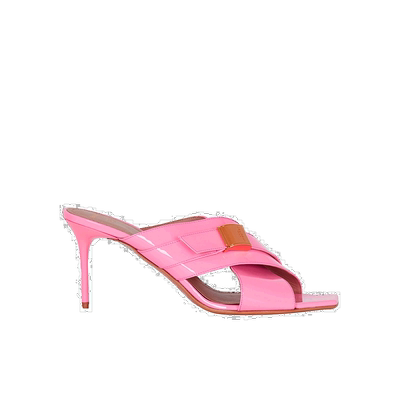 香港直邮Balmain 交叉带高跟凉鞋 CN1UR978LPAT单鞋