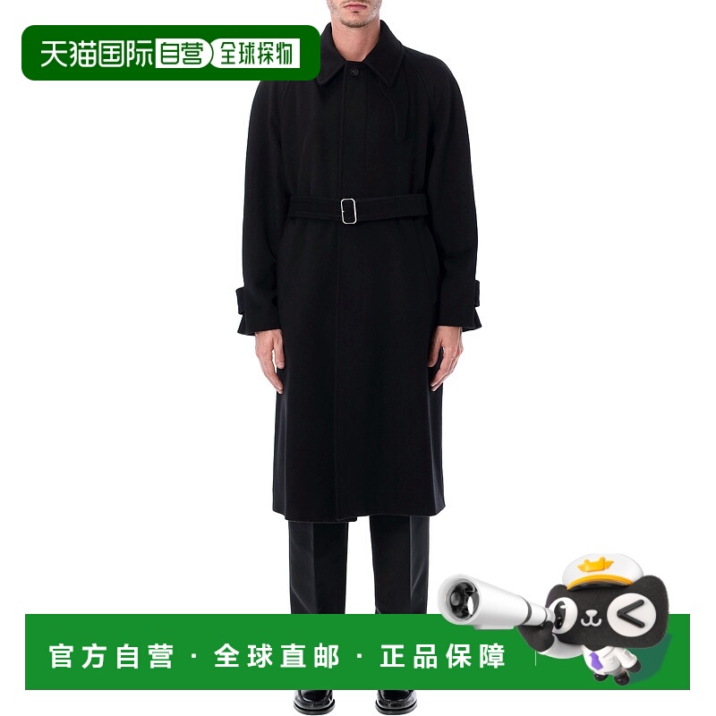 香港直邮Salvatore Ferragamo 菲拉格慕 男士 Ferragamo 黑色羊绒