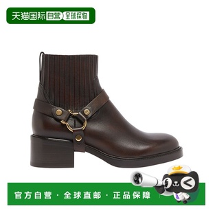 CHL629N4 扣环短筒靴 香港直邮Chloe Dakota