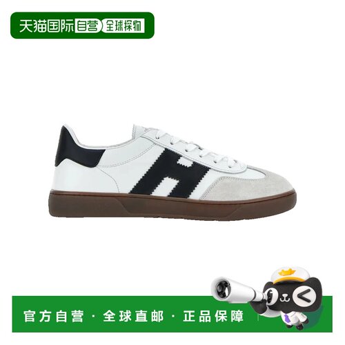 1h可退香港直邮Hogan 男士 圆头低帮休闲鞋 HXM6470FB60QDA男鞋