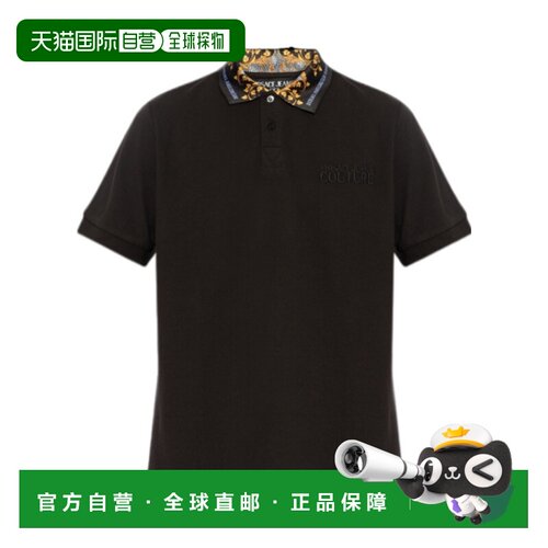1h可退 香港直邮VERSACE JEANS 男士POLO衫 77GAGT10CJ01T899 AW2