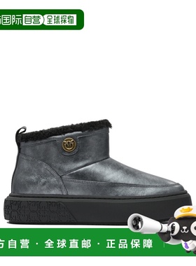 香港直邮Pinko 品高 女士 黑色橡胶短靴 SS0105P112Z99BLACK