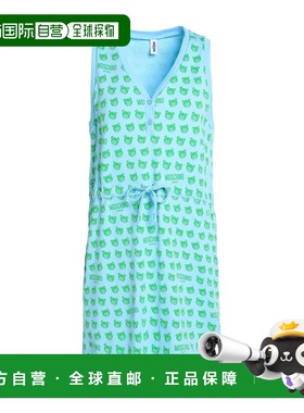 1h可退 香港直邮Moschino 莫斯奇诺 女士 罩衫 blue蓝色 舒适时尚