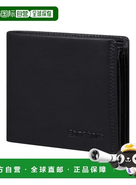 自营欧洲直邮Samsonite Attack 2 Slglogo标识钱包男女通用