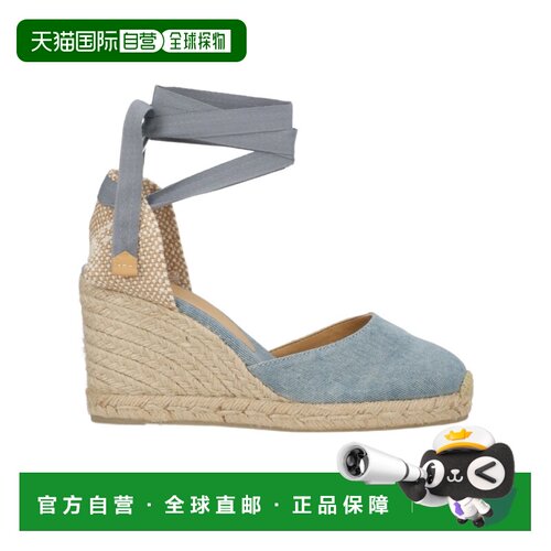 香港直邮CASTANER 女士休闲鞋 021642324 SS2026 花色 坡跟草编鞋