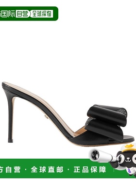 香港直邮Mach&Mach 圆头高跟凉鞋 R24S0448NAP