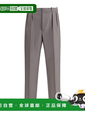 香港直邮Maison Margiela 直筒褶皱长裤 S50KA0687M35504男装