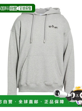 1h可退 香港直邮off-white 男士 连帽运动衫 yellow黄色 舒适时尚