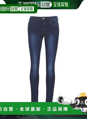 欧洲直邮Vero Moda 女士  VMSEVEN 蓝色牛仔裤 紧身裤