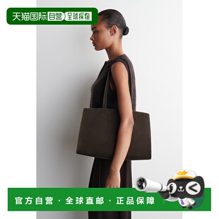 自营欧洲直邮COS 女士Gallery绒面革托特包单肩包手提包