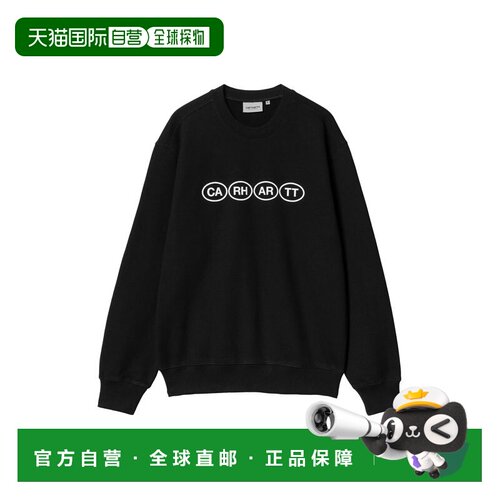 欧洲直邮CARHARTT WIP 男士卫衣 I0347280D2XX SS2025 黑色