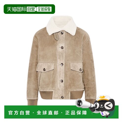 1h可退 香港直邮YVES SALOMON 女士 VESTE 62CM 马甲 27WYV60162M