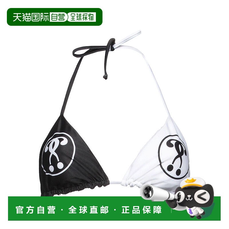 1h可退 香港直邮Moschino 莫斯奇诺 女士 比基尼 black黑色 舒适
